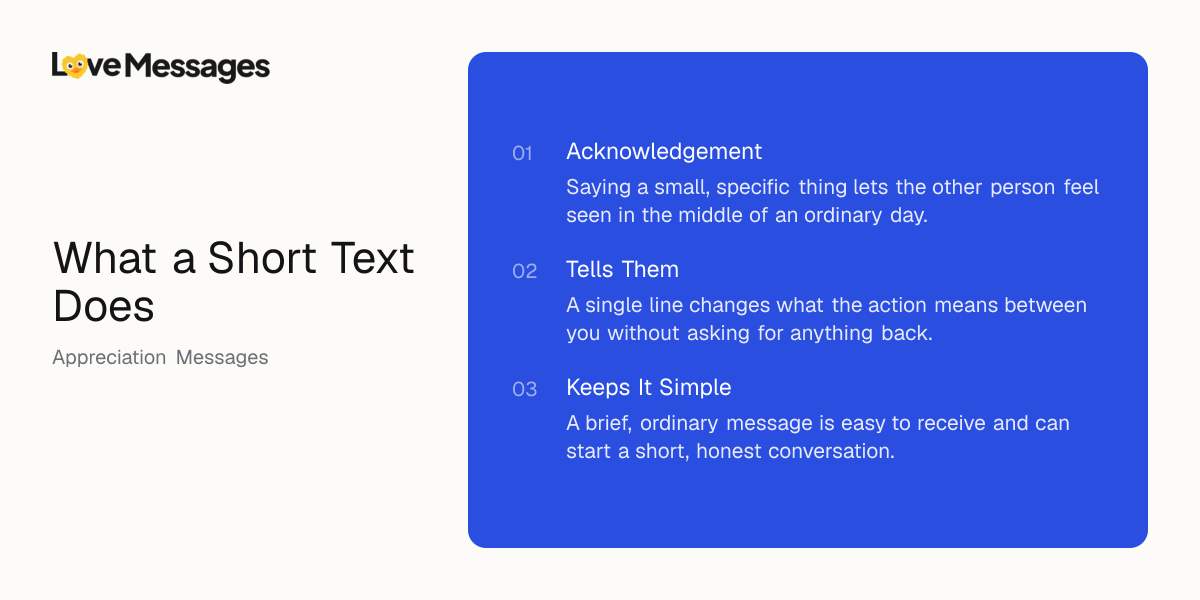 Three things worth knowing about sending this kind of message