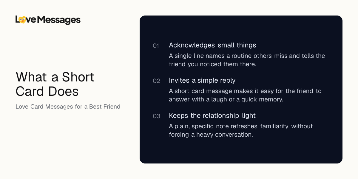 Three things worth knowing about sending this kind of message