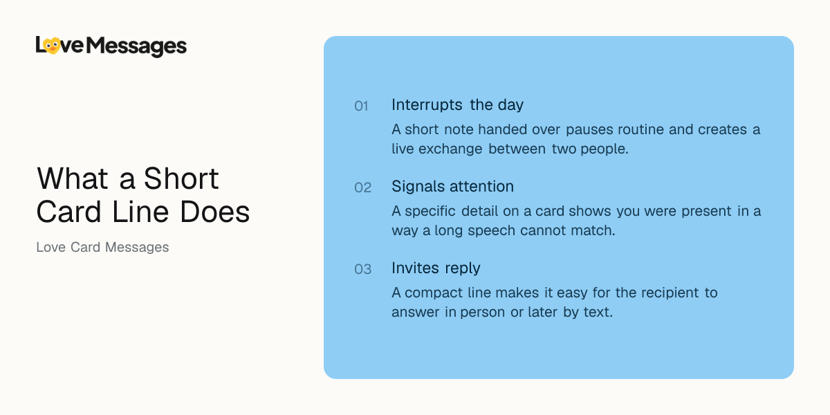 Three things worth knowing about sending this kind of message