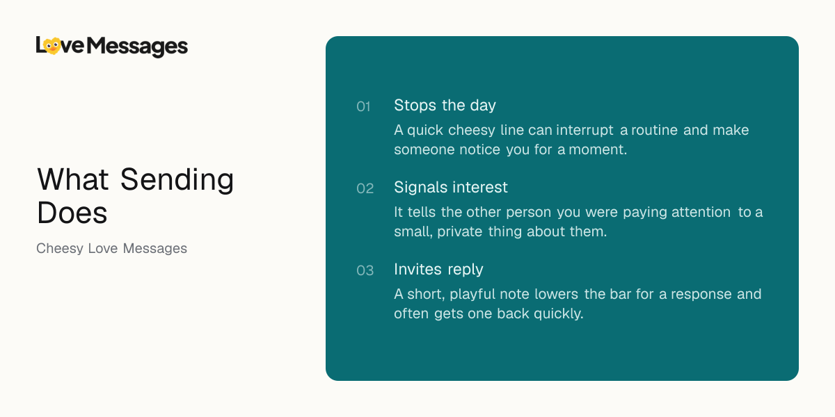 Three things worth knowing about sending this kind of message