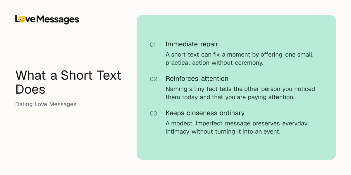 Three things worth knowing about sending this kind of message