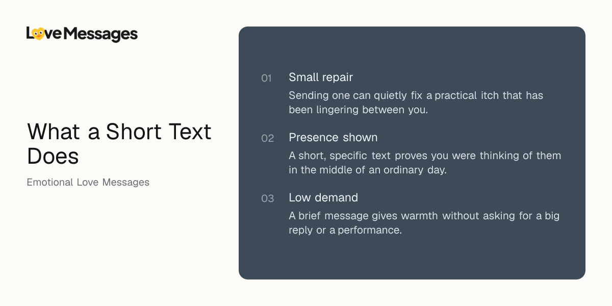 Three things worth knowing about sending this kind of message