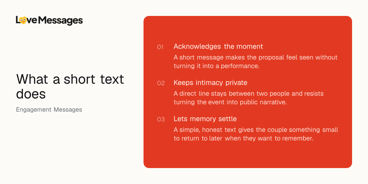 Three things worth knowing about sending this kind of message