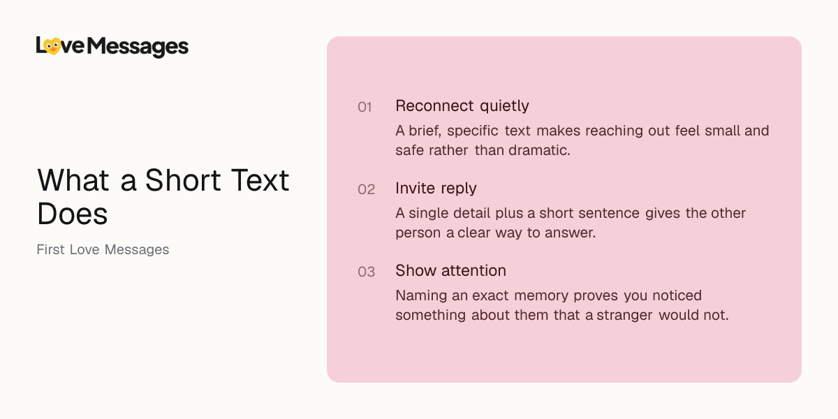 Three things worth knowing about sending this kind of message