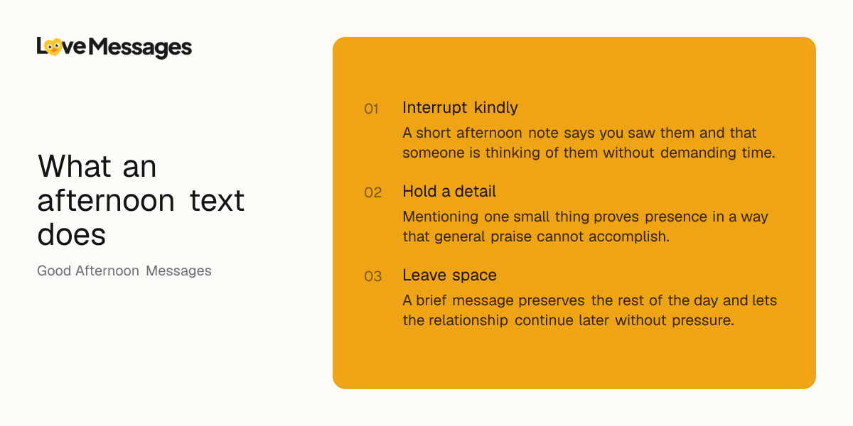 Three things worth knowing about sending this kind of message