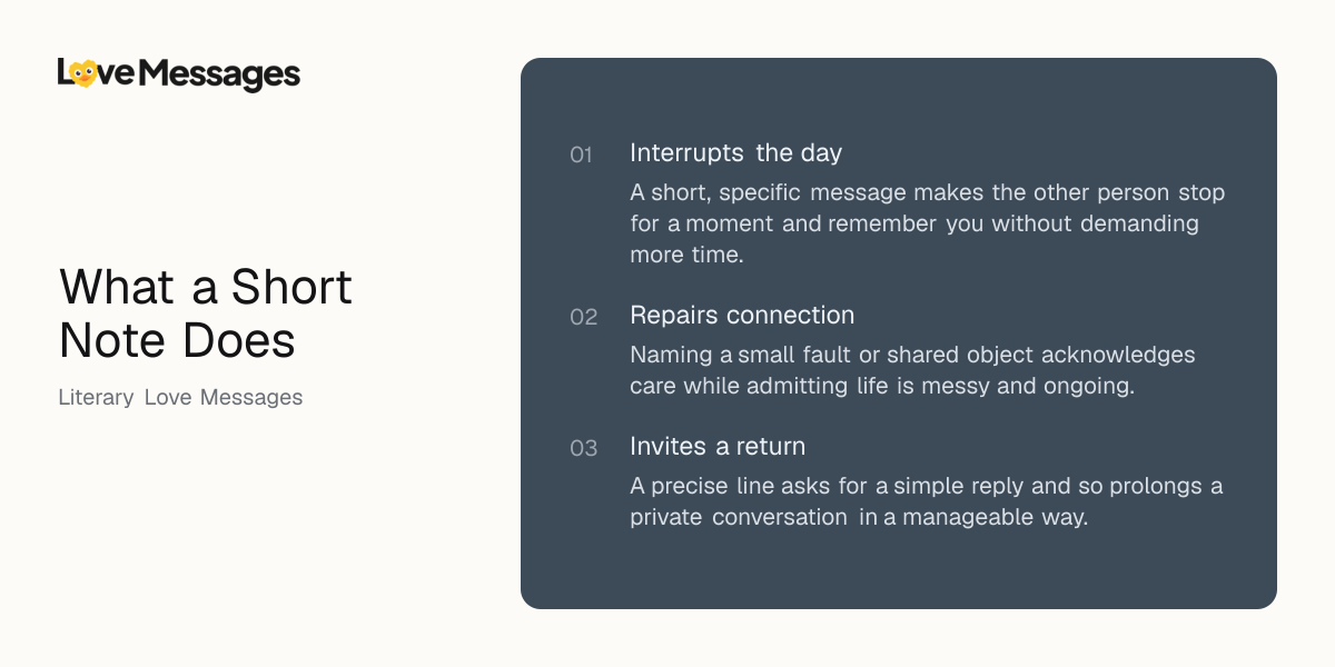 Three things worth knowing about sending this kind of message
