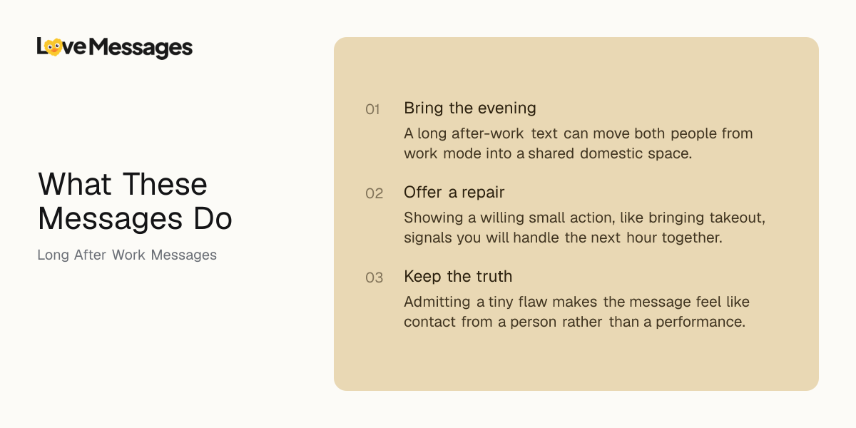 Three things worth knowing about sending this kind of message