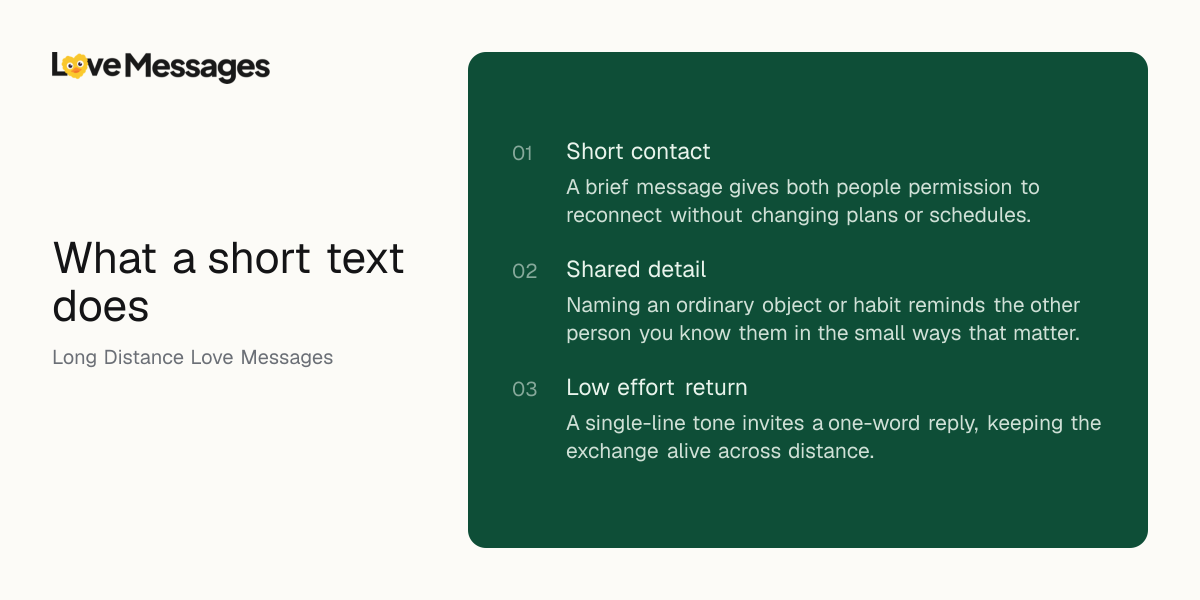 Three things worth knowing about sending this kind of message