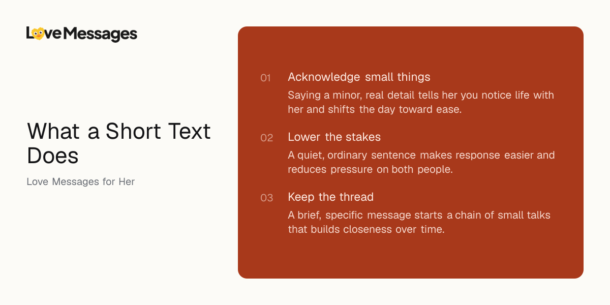 Three things worth knowing about sending this kind of message