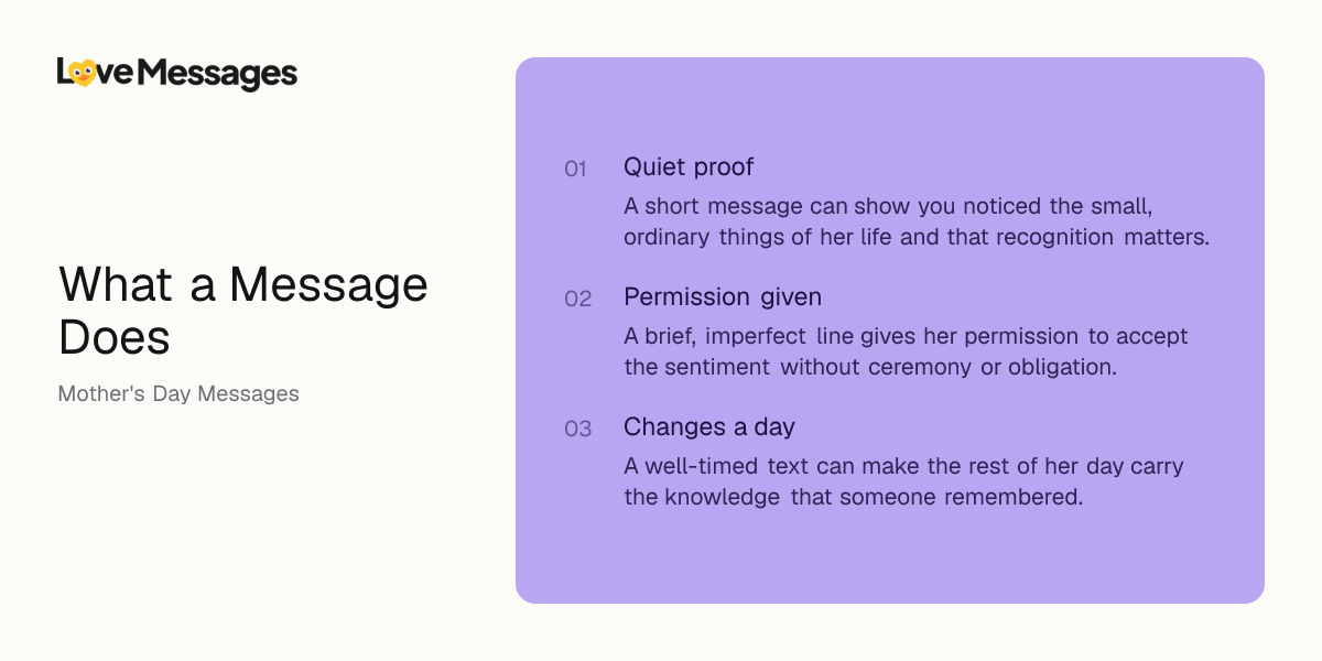 Three things worth knowing about sending this kind of message