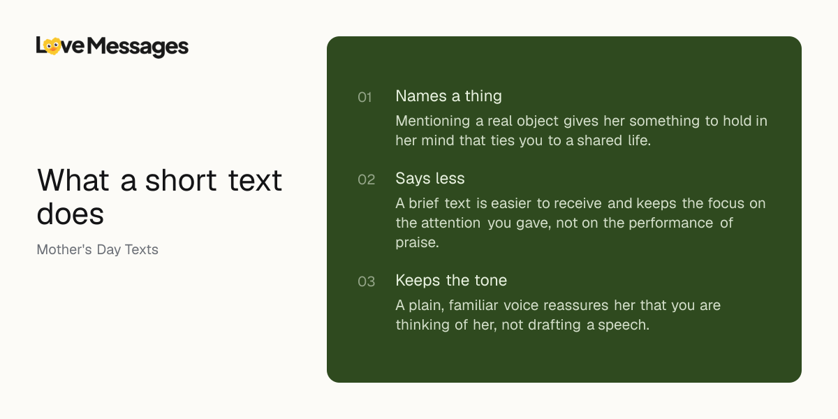 Three things worth knowing about sending this kind of message