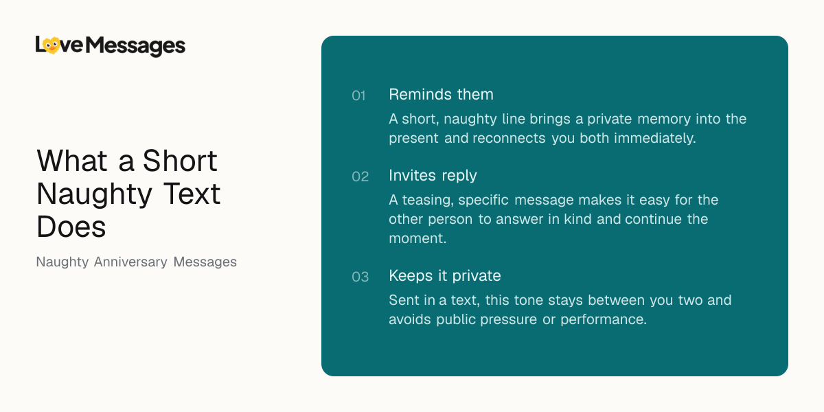 Three things worth knowing about sending this kind of message