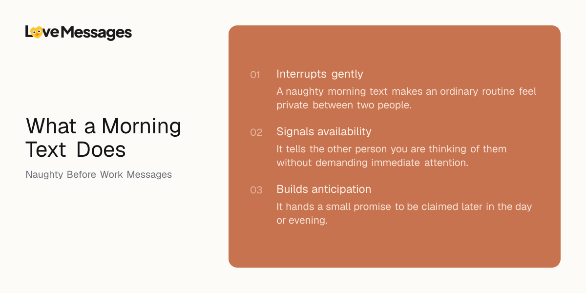 Three things worth knowing about sending this kind of message