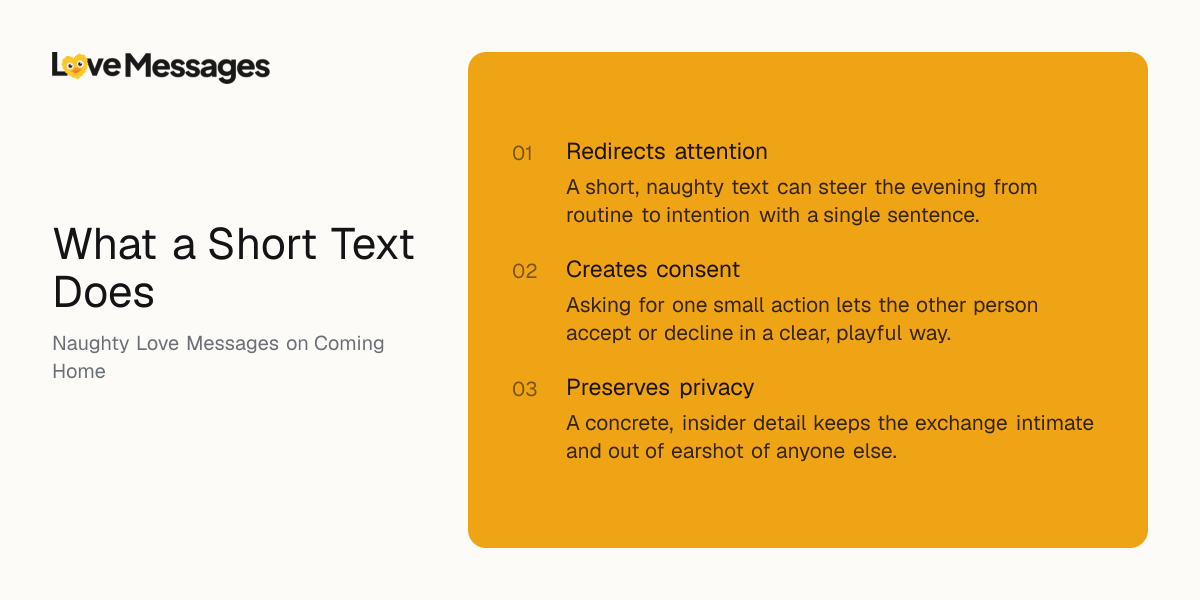 Three things worth knowing about sending this kind of message