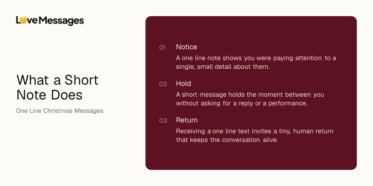 Three things worth knowing about sending this kind of message