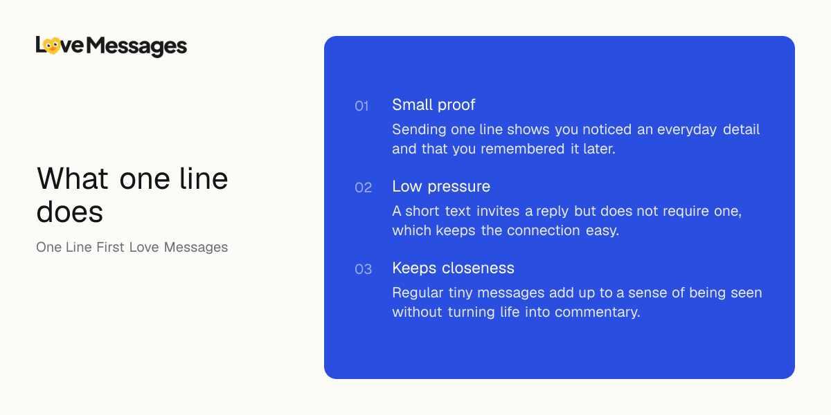 Three things worth knowing about sending this kind of message