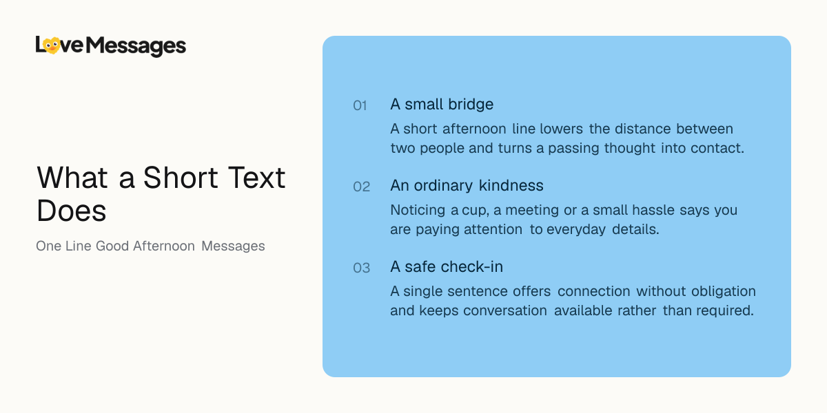 Three things worth knowing about sending this kind of message