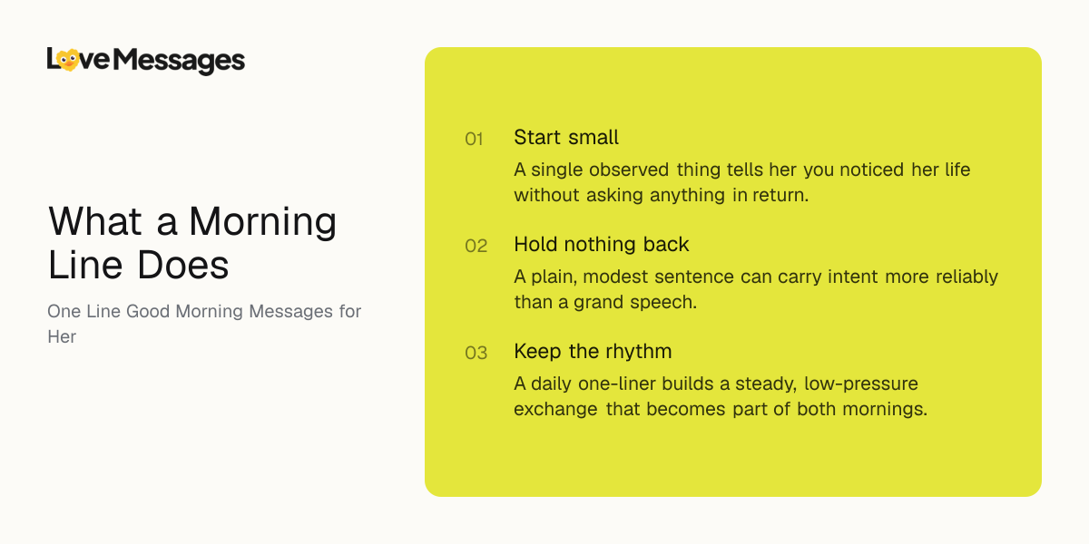 Three things worth knowing about sending this kind of message