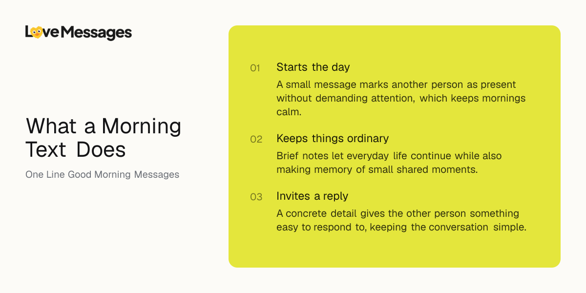 Three things worth knowing about sending this kind of message