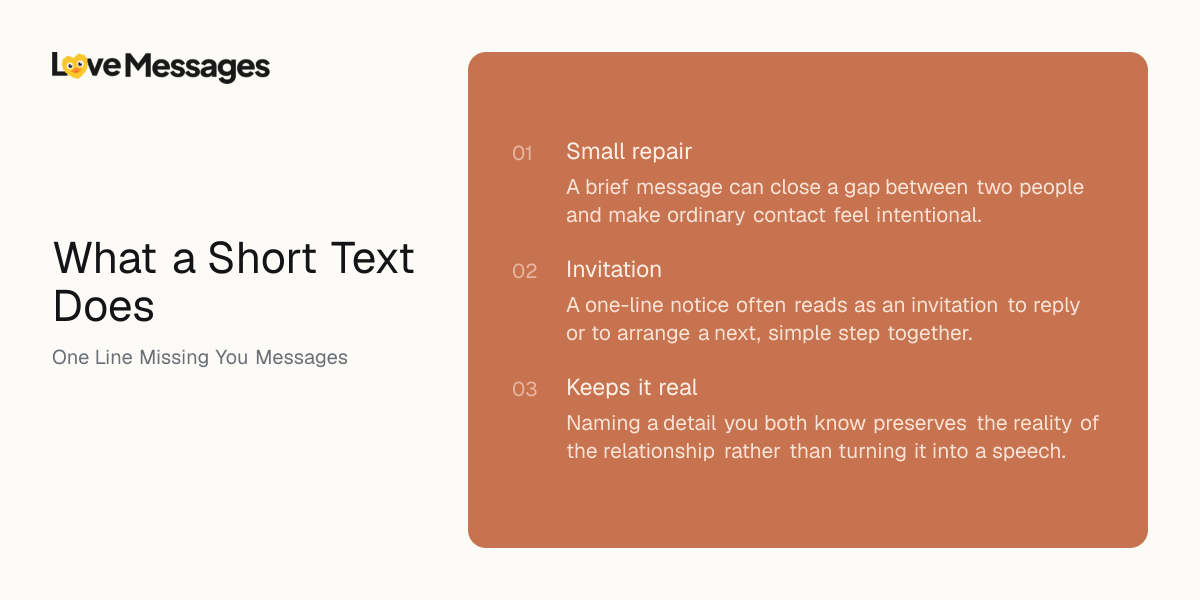 Three things worth knowing about sending this kind of message