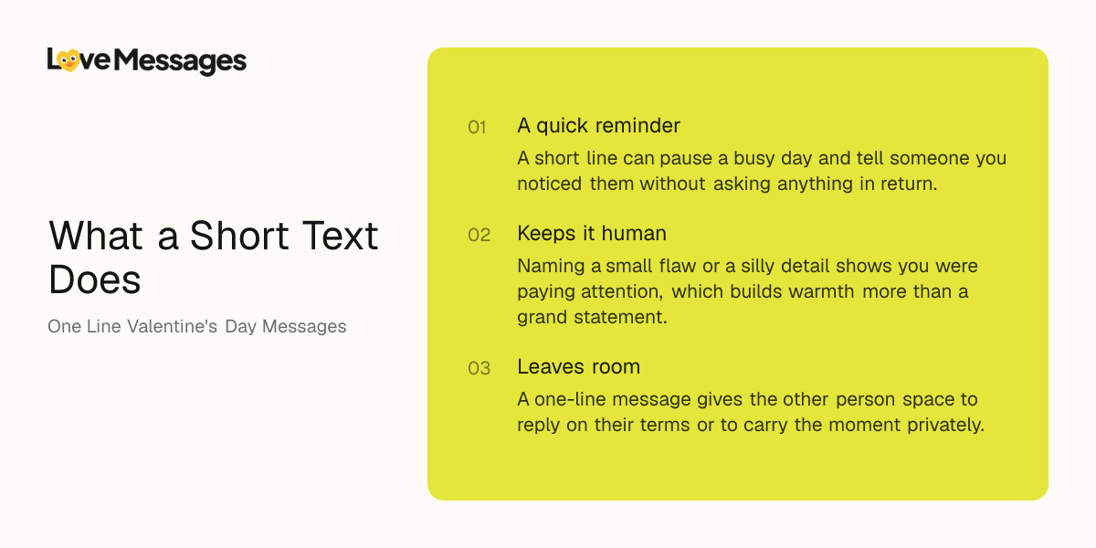 Three things worth knowing about sending this kind of message