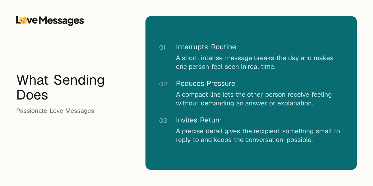 Three things worth knowing about sending this kind of message