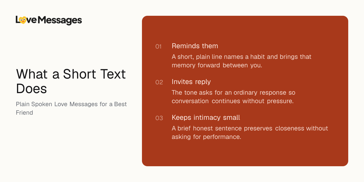 Three things worth knowing about sending this kind of message