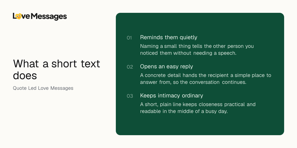 Three things worth knowing about sending this kind of message