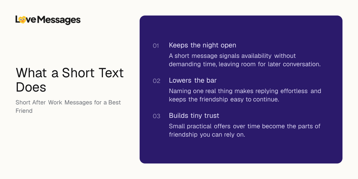Three things worth knowing about sending this kind of message