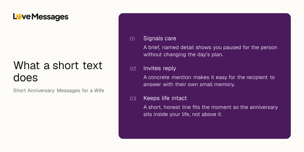 Three things worth knowing about sending this kind of message