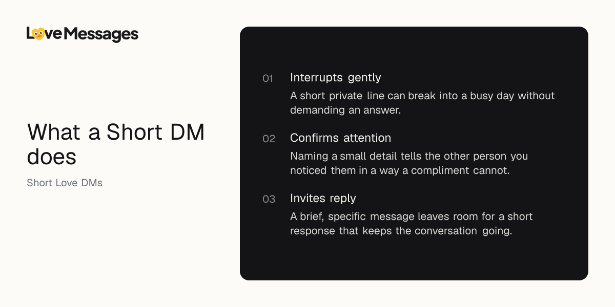 Three things worth knowing about sending this kind of message