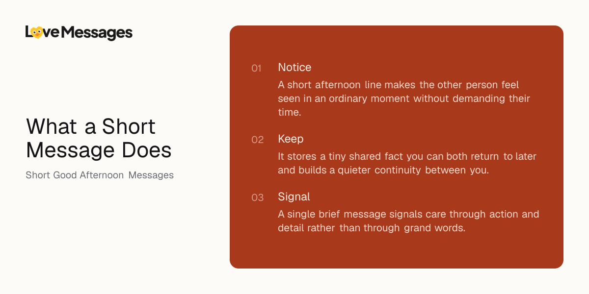 Three things worth knowing about sending this kind of message