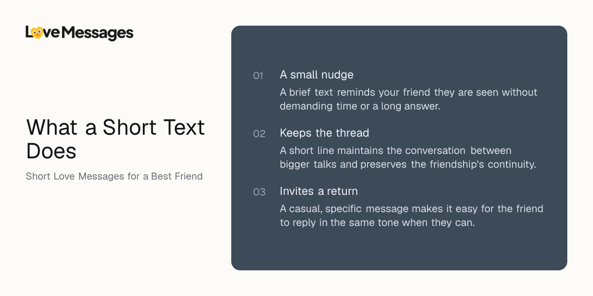 Three things worth knowing about sending this kind of message