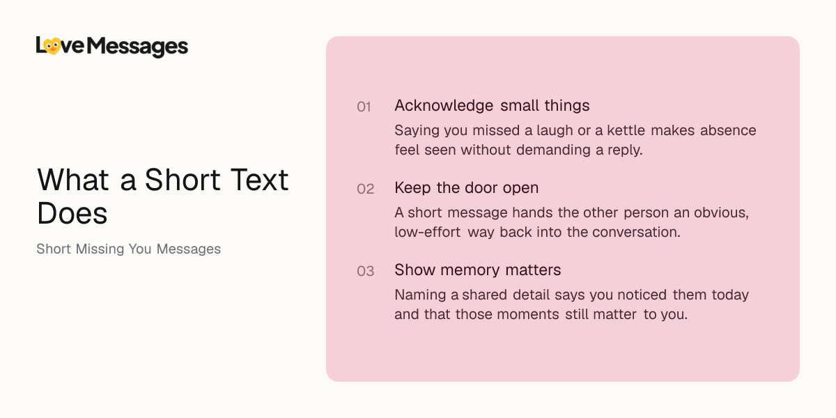 Three things worth knowing about sending this kind of message
