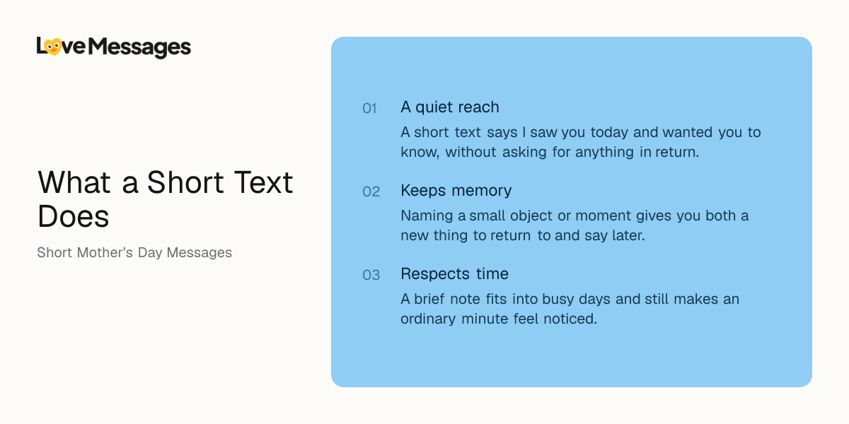 Three things worth knowing about sending this kind of message