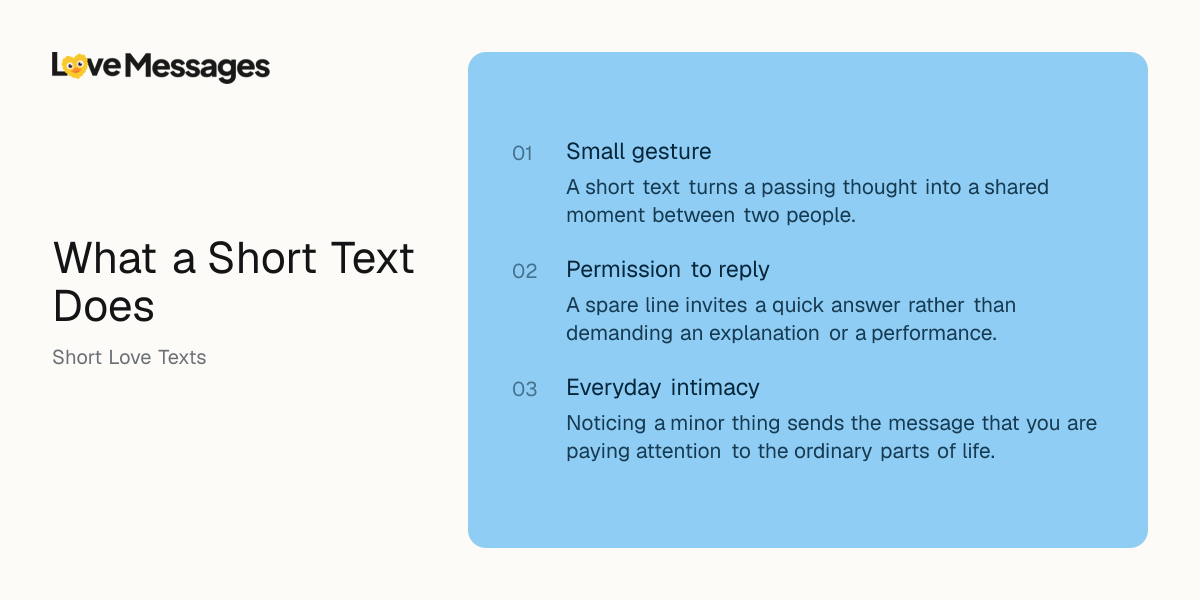 Three things worth knowing about sending this kind of message