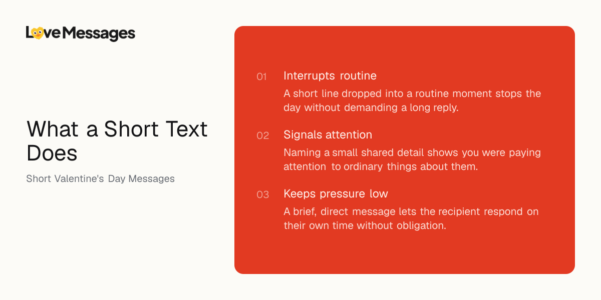 Three things worth knowing about sending this kind of message