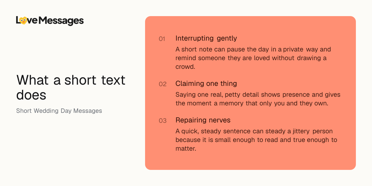 Three things worth knowing about sending this kind of message