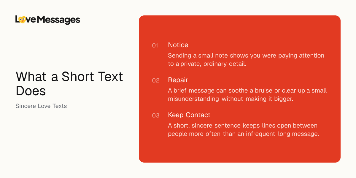 Three things worth knowing about sending this kind of message