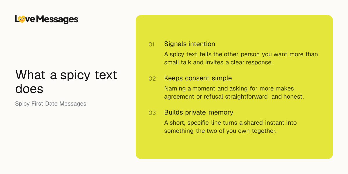 Three things worth knowing about sending this kind of message