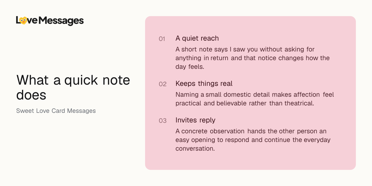 Three things worth knowing about sending this kind of message
