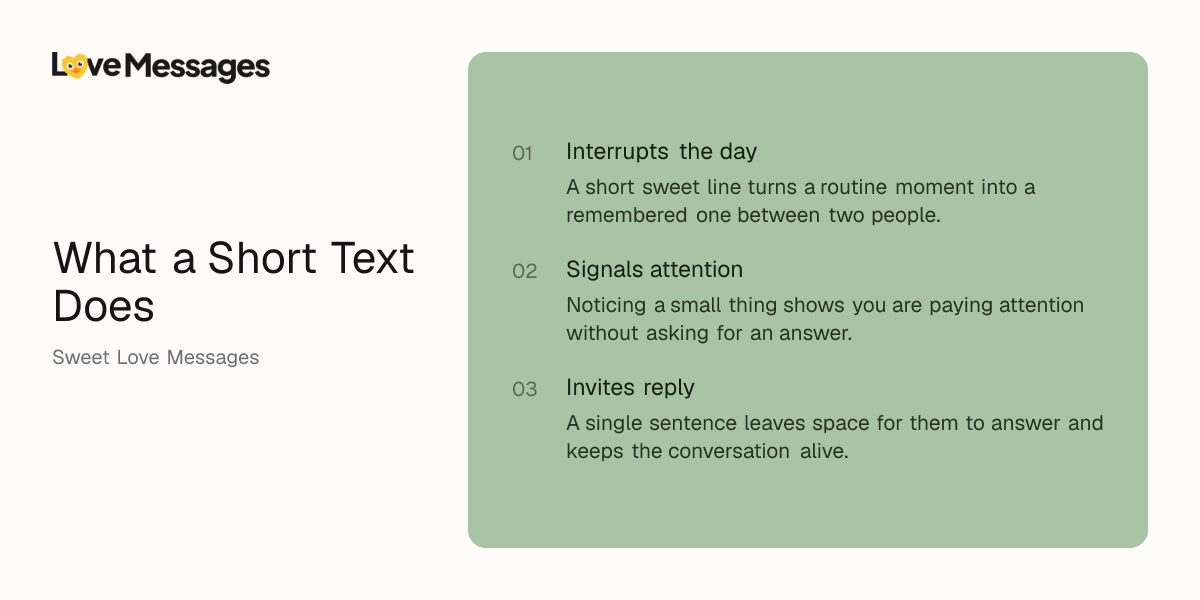 Three things worth knowing about sending this kind of message