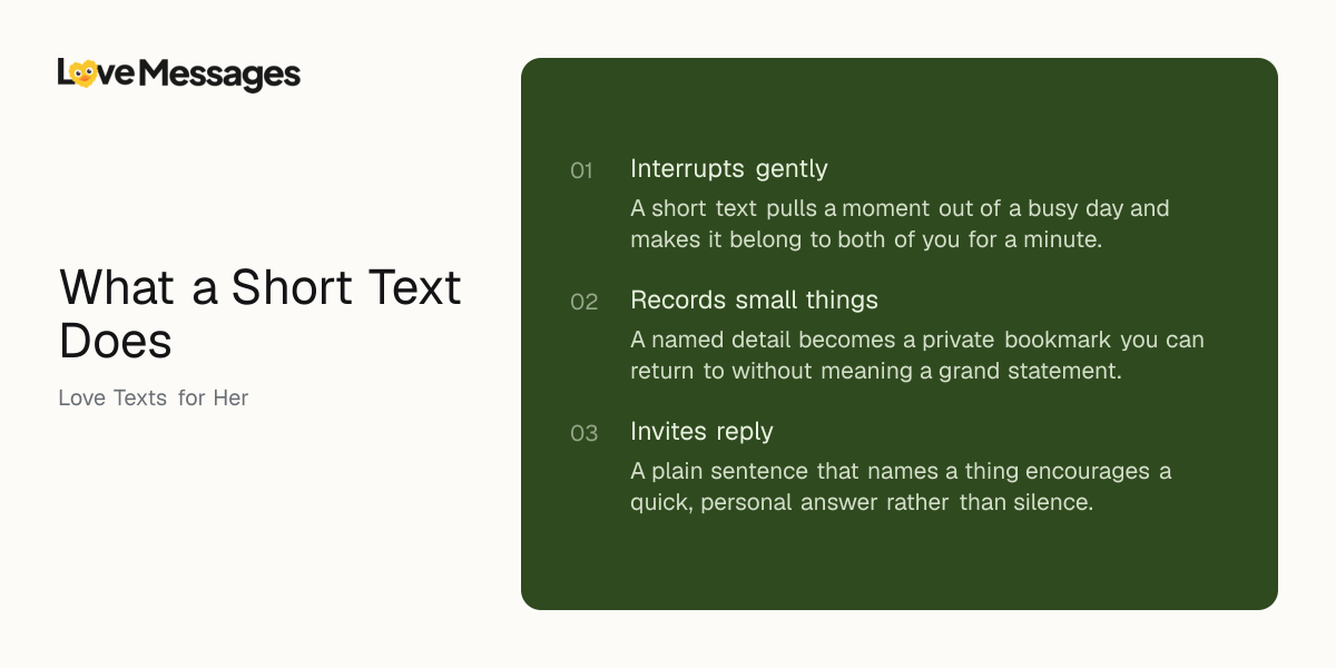 Three things worth knowing about sending this kind of message