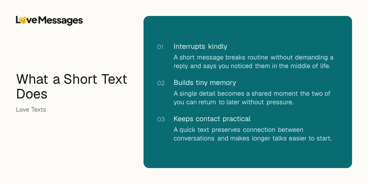 Three things worth knowing about sending this kind of message