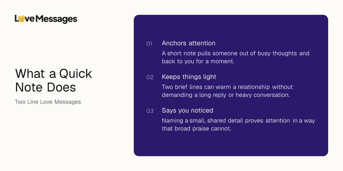Three things worth knowing about sending this kind of message