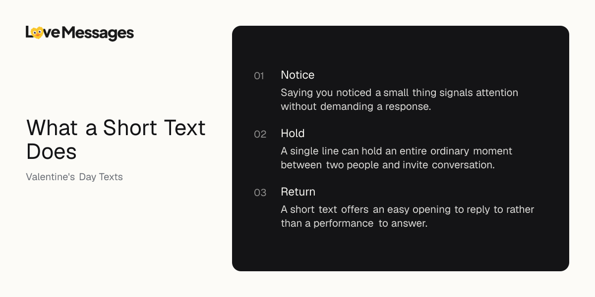 Three things worth knowing about sending this kind of message